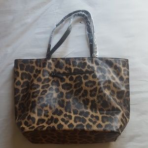 Chico leopard tote bag